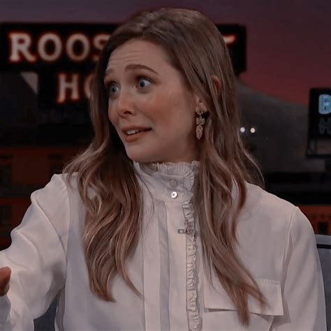 Elizabeth Olsen Scarlet Witch Marvel Having A Crush White Dress Dreadlocks Ruffle Blouse