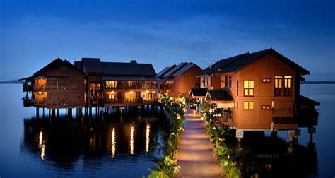 You have to take a boat to. Hotel review: Bukit Merah Laketown Resort