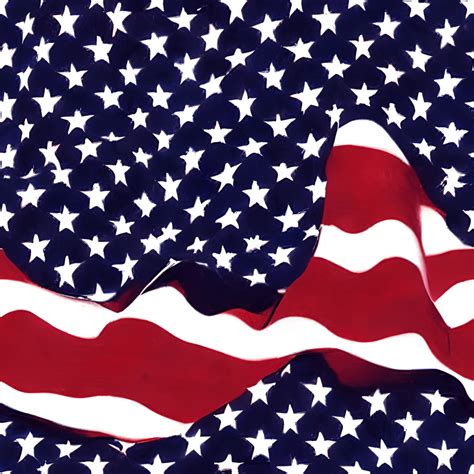 American Flag Paper Pattern · Creative Fabrica