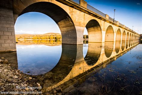 Wallpaper Reflection Water Sky Yellow Arch Bridge Fixed Link