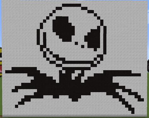 Skeleton Jack Minecraft Pixel Art By Silvertail108 On Deviantart