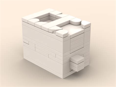 Lego Moc Bitesized Puzzle Box 4 By Gsabey08 Rebrickable Build With Lego