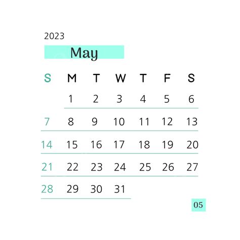 مايو 2023 التقويم التوضيح النواقل مايو 2023 التقويم الشهري تقويم 2023