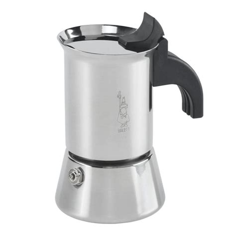 Bialetti Venus 2 Cup Stovetop Espresso Coffee Maker Stainless