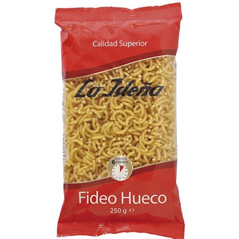 Fideo Hueco Paquete 250 G · La IsleÑa · Supermercado El Corte Inglés El