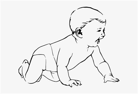Baby Clip Art Black And White 20 Free Cliparts Download Images On