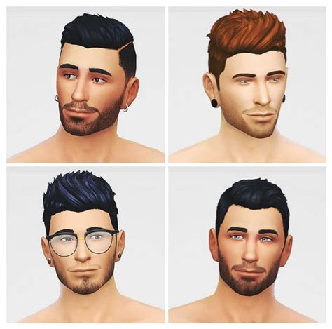 Four Models At Lumialover Sims Sims 4 Updates Sims Sims 4 Sims 4