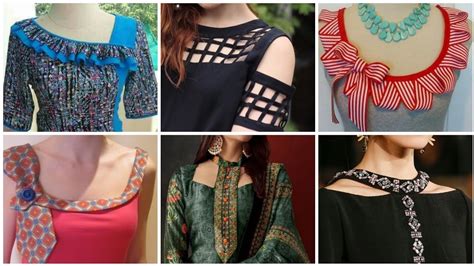 New Creative Neck Designs For Kameez And Blouses 2019 Kameez Gala