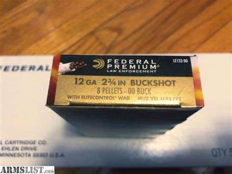 Jeremy stafford slugs birdshot or buckshot for home defense. ARMSLIST - For Trade: Federal Premium Law Enforcement 12ga 2 3/4" 00 Buckshot 8 pellet low ...