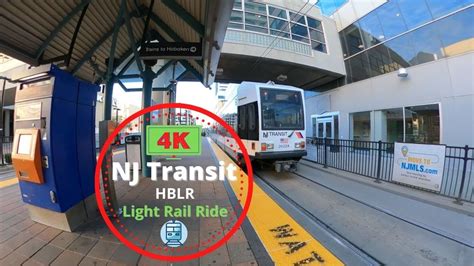 Complete Light Rail Ride Nj Transit Jersey City Nj 4k Video Youtube