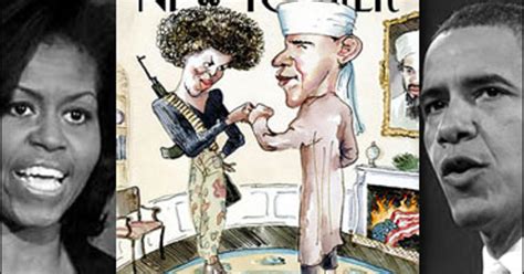 New Yorker Obama Cover Sparks Uproar Cbs News