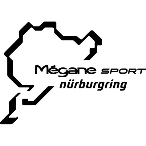 Stickers Nurburgring Megane Sport