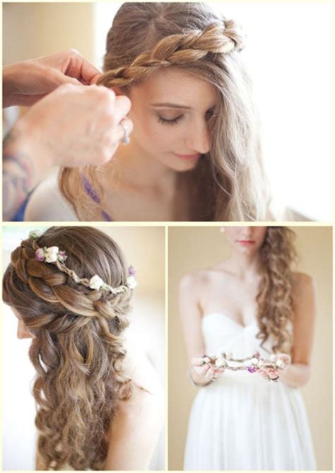 Long shaggy hairstyles are great with layers; 20 Best Curly Wedding Hairstyles Ideas - The Xerxes