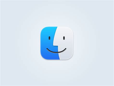 The Finder Icon Macos Big Sur By Alexis Bergel On Dribbble