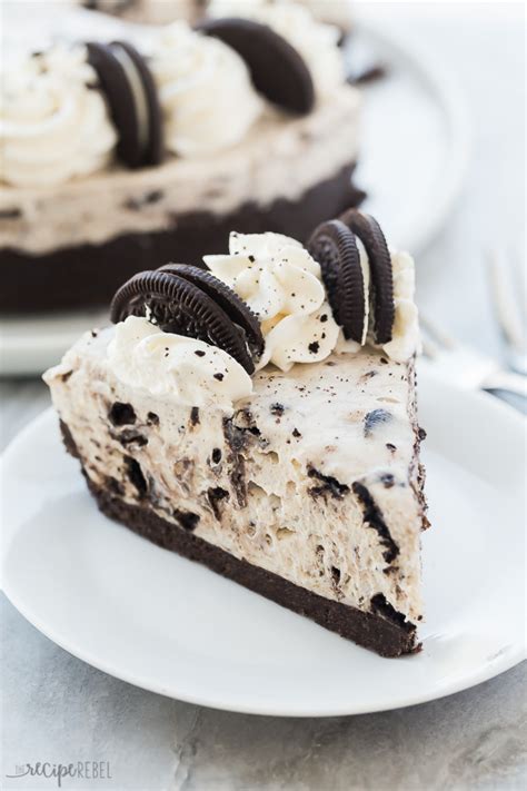 In the bowl of an electric stand mixer fitted with a whisk attachment or large bowl with a handheld electric mixer beat the heavy cream until stiff peaks form. No Bake Oreo Cheesecake - 6 ingredients! VIDEO - The ...