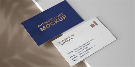 Download 100+ Free Business Card Mockups PSD 12 | Business card mock up, Business cards mockup psd, Free ...
