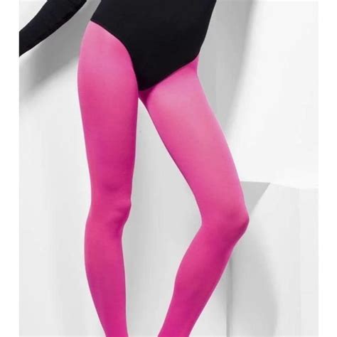 Women S Sexy Legs Pink Pantyhose Opaque Tights Costume Accessory