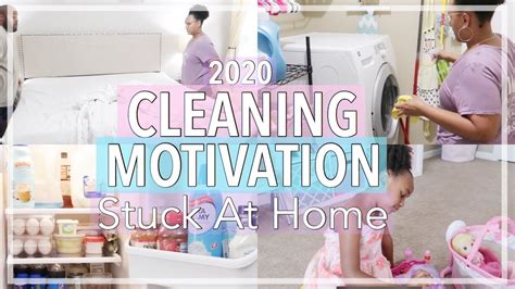 clean with me 2020 speed cleaning motivation sahm routine youtube