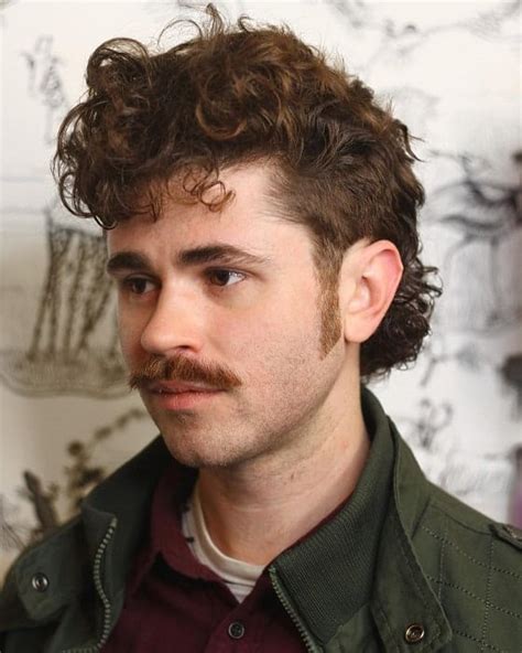 20 Curly Mullet Hairstyles For Men To Rock In 2023 In 2023 Hairstyle Camp