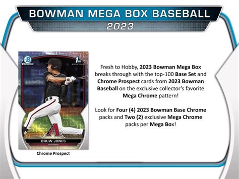2023 Bowman Baseball Mega Box X1 Personal Break Trainer Trav S Card Shop