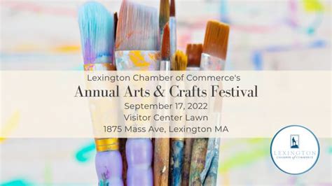 Lexington Chamber Of Commerces 29th Annual Fine Arts And Crafts