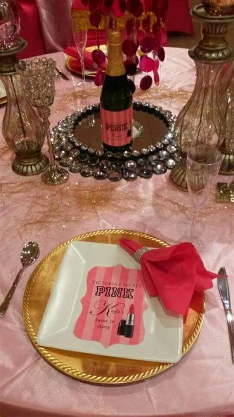 Pin By Felicias Event Design And Pla On Victorias Secret Theme Party Sweet 16 Parties