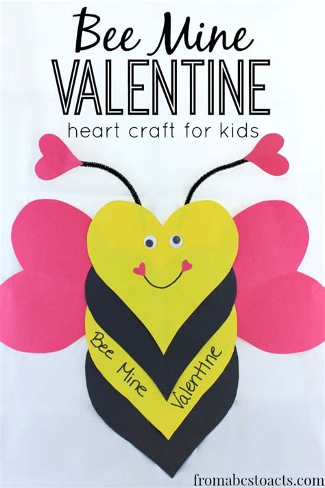 22 Valentines Day Crafts For Kids Fun Heart Arts And Crafts Projects