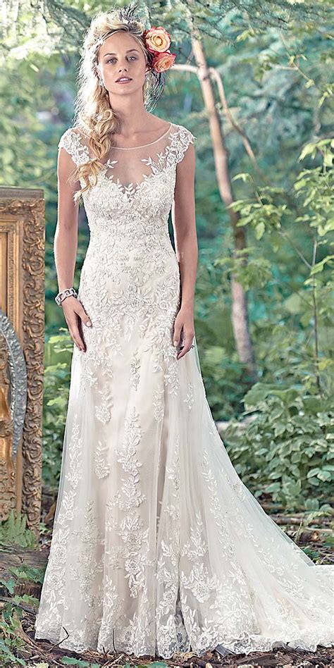 Brown envelopes will be included. maggie sottero vintage lace wedding dress | Deer Pearl Flowers