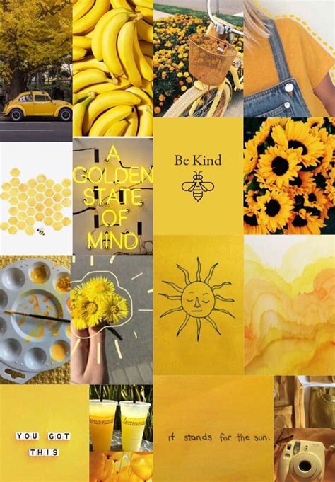 Download Yellow Aesthetic Tumblr Wallpaper