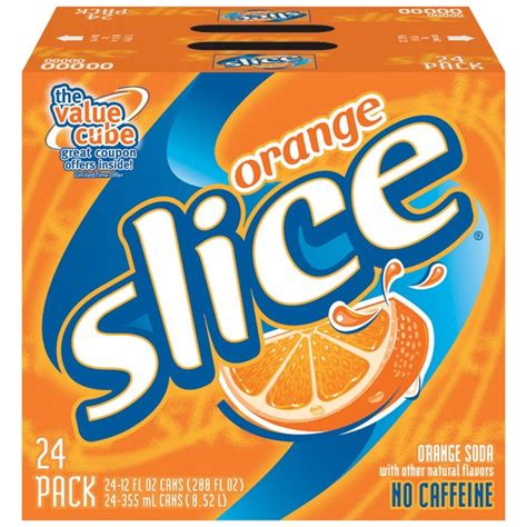 Slice Orange Soda 12 Fl Oz Instacart
