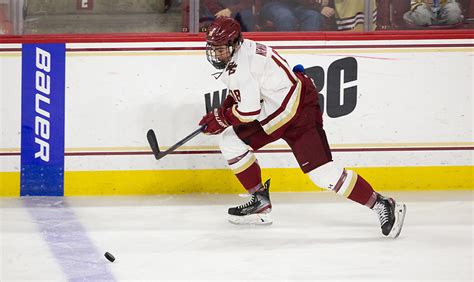 Strong February Cements Uscho Rookie Of The Year Award For Boston