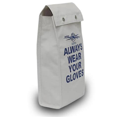 Wagner Smith Equipment Co Canvas Glove Bag High Voltage