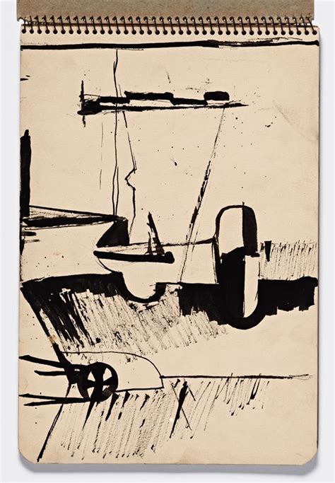 Undefined Richard Diebenkorn Abstract Drawings Artist Sketches