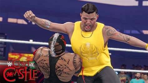 Wwe 2k22 Dominik Betrays Rey Mysterio At Clash At The Castle 2022
