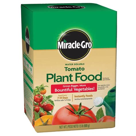 Why do we fertilize at all? Miracle-Gro Water Soluble 1.5 lb. Tomato Plant Food ...