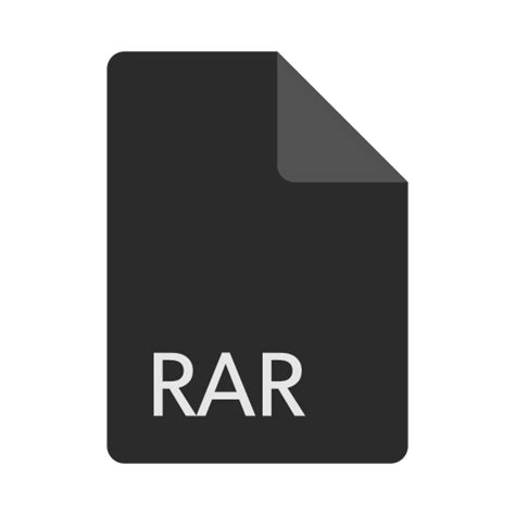 Rar File Extension Format Icon Free Download