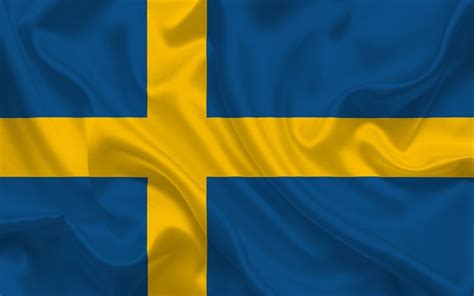 Download Wallpapers Swedish Flag Sweden Europe Flag Of Sweden