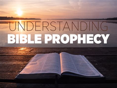 Understanding Bible Prophecy 2019 Tidings