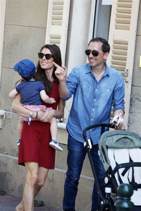 Charlotte Casiraghi And Gad Elmaleh Step Out With Their Son Amid
