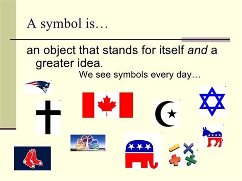 Symbols And Symbolism