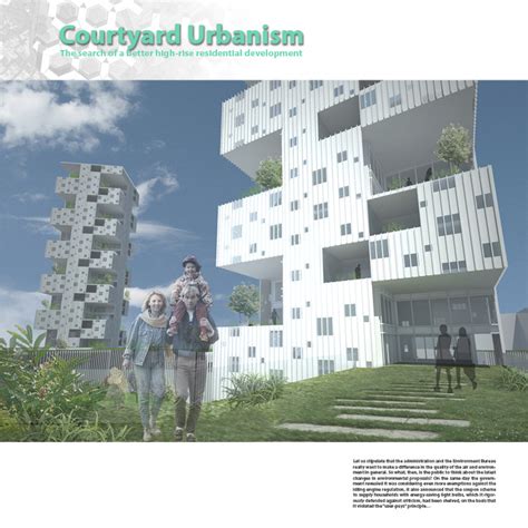 Courtyard Urbanism Adrian Yee Cheung Lo Ray Jiaheng Zhang And Patricia Tung Yan Ng Archdaily