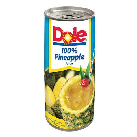 Dole Pineapple 100 Juice 240ml All Day Supermarket