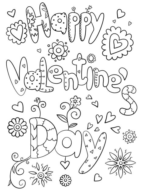 Desenhos De Feliz Dia Dos Namorados Para Colorir E Imprimir