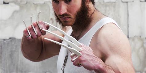 This Guy Made A Real Working Replica Of Wolverines Bone Claws