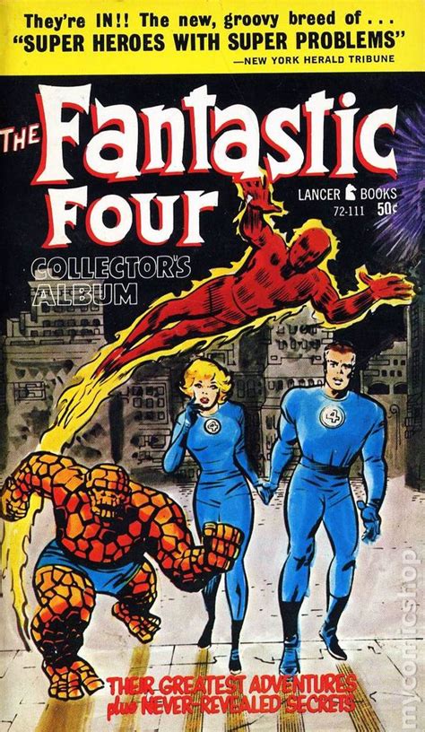 Fantastic Four Collectors Album Pb 1966 Lancer Books