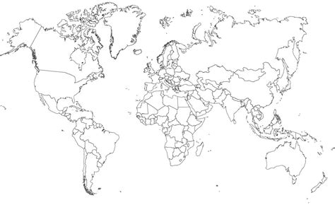 Mapamundi En Blanco Buscar Con Google Mapa Mundo Dibujo Mapa Del Images