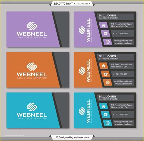 Modern Business Cards Templates Free Download Of Modern Business Card