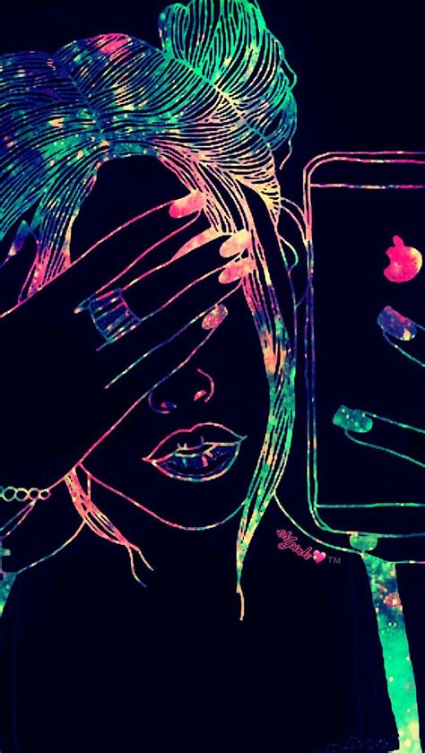 Neon Girl Hd Wallpapers Wallpaper Cave