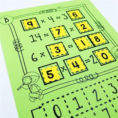 10 Multiplication Math Center Games And Activities
