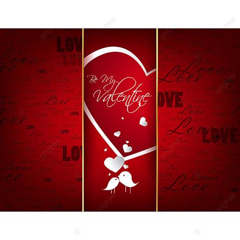 Happy Valentines Day Card Love Romantic Background Decoration Two Symbol Png And Vector With